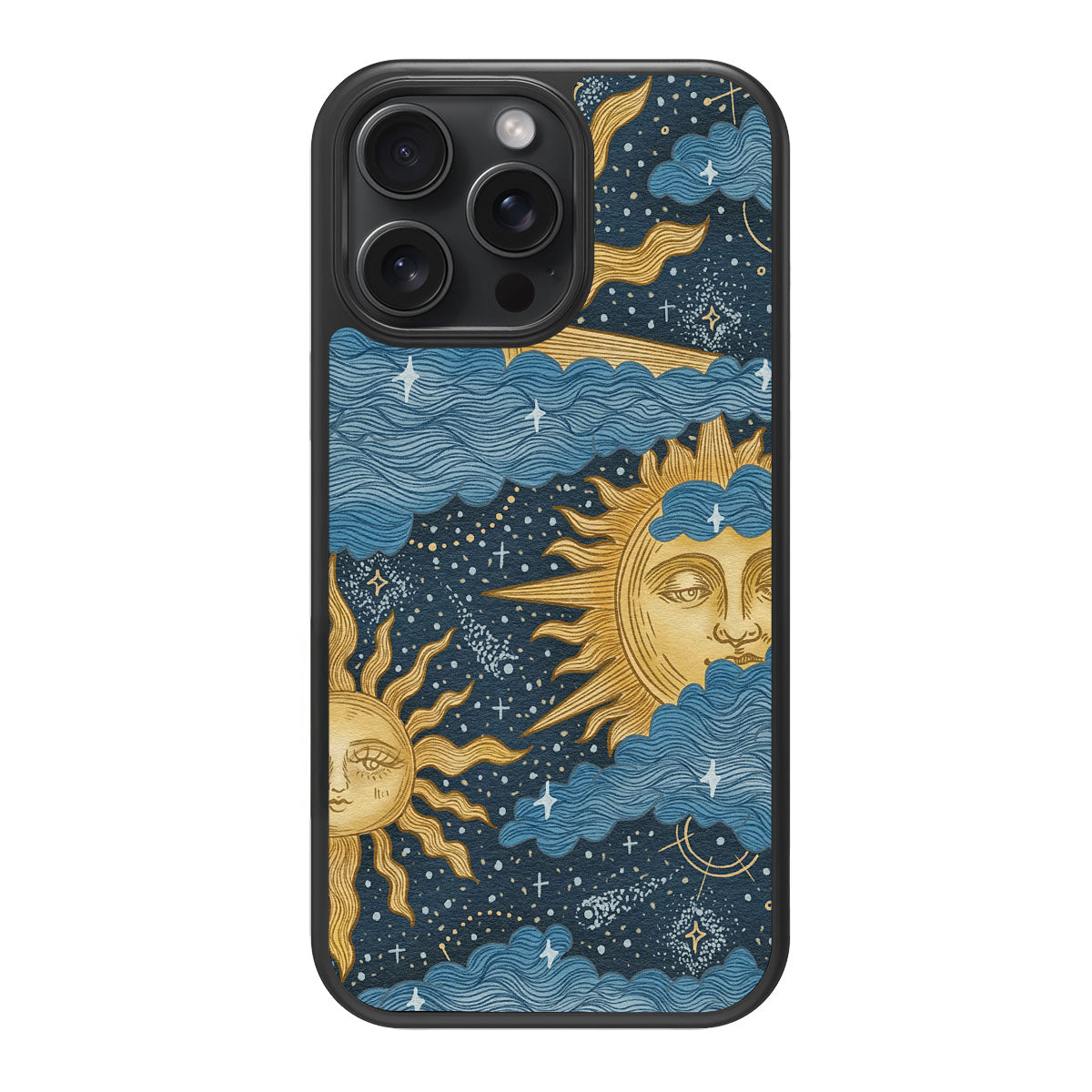 Solar Play design back view – iPhone 13 Pro Max case