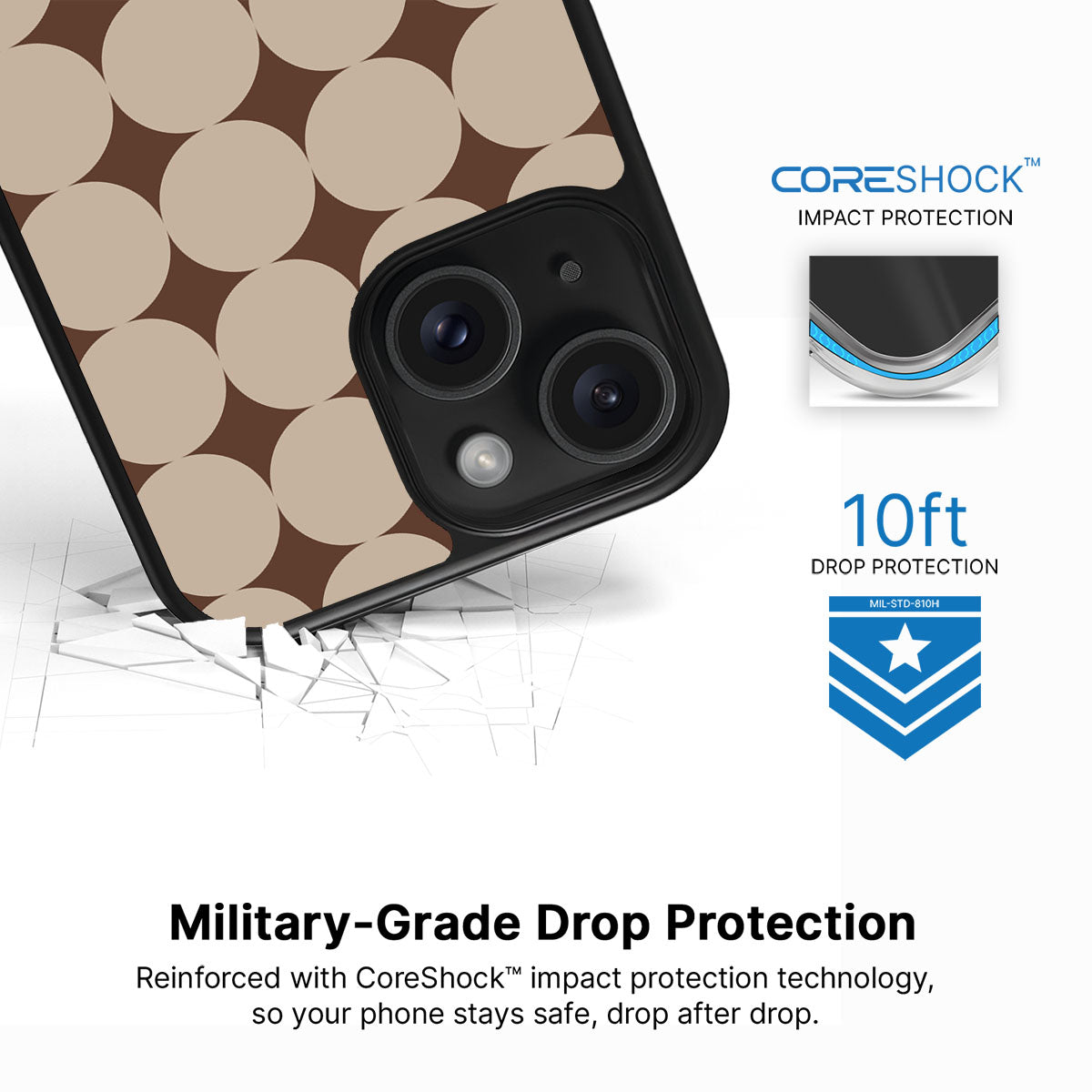 Caffe Latte - iPhone 14 Case #case type_core (magsafe), #case type_core (non magsafe)