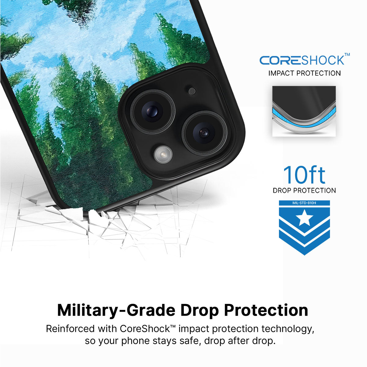 Forest Bathing - iPhone 14 Case #case type_core (magsafe), #case type_core (non magsafe)