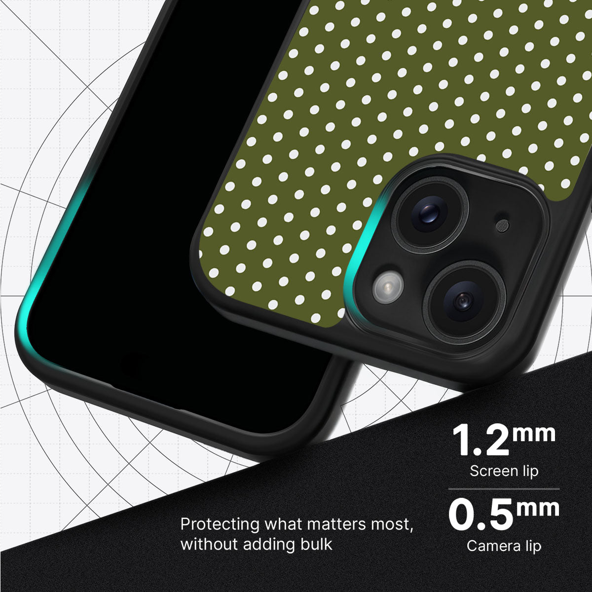 Forest Mesh - iPhone 14 Case #case type_core (magsafe), #case type_core (non magsafe)