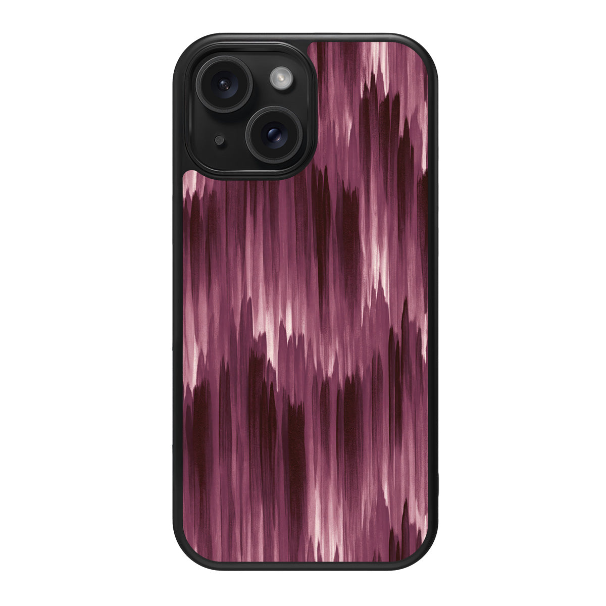 Ikat Haze design back view – iPhone 14 case