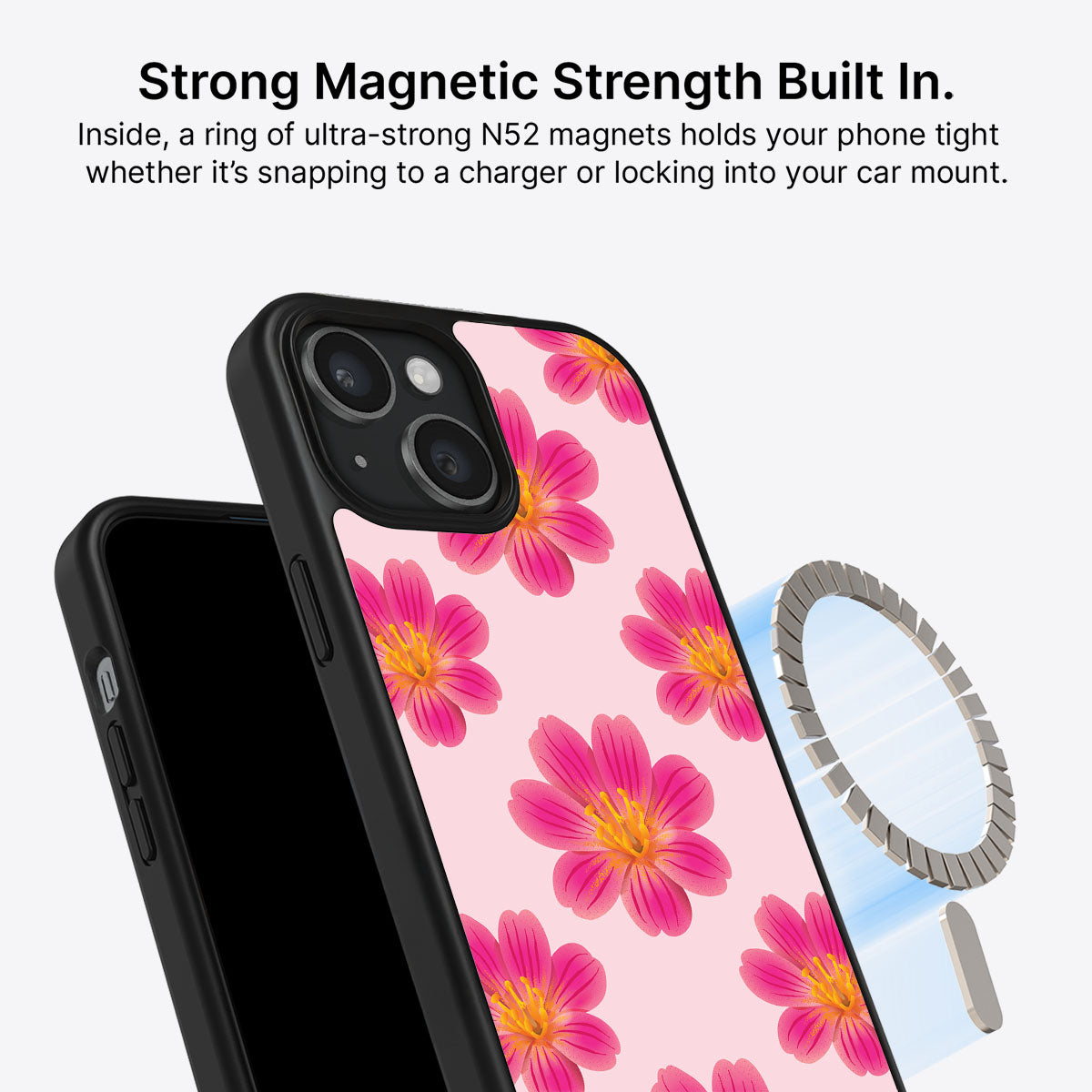 Lewisia Cotyledon - iPhone 14 Case #case type_core (magsafe)