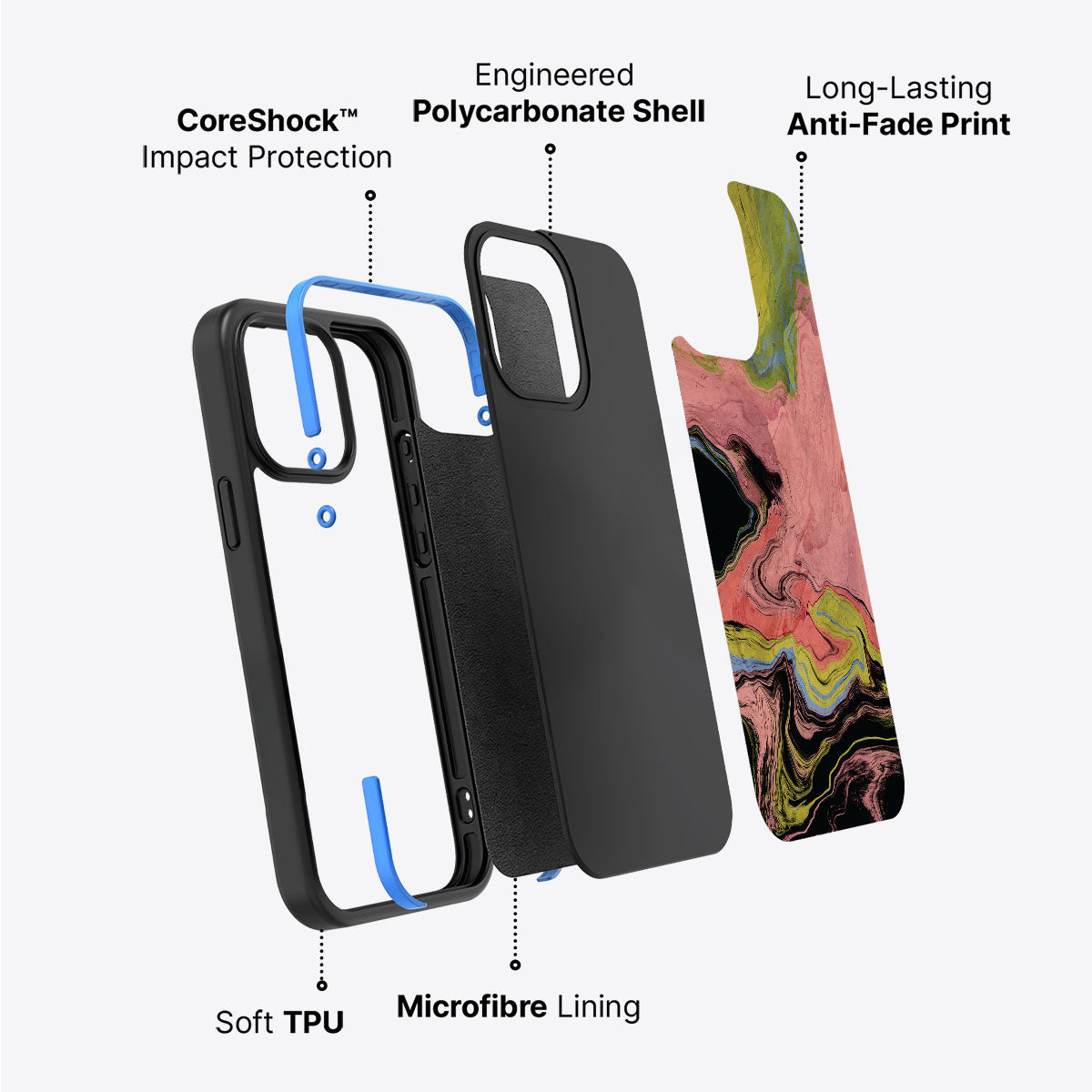 Melting Icecream - iPhone 14 Case, #case type_core (non magsafe)