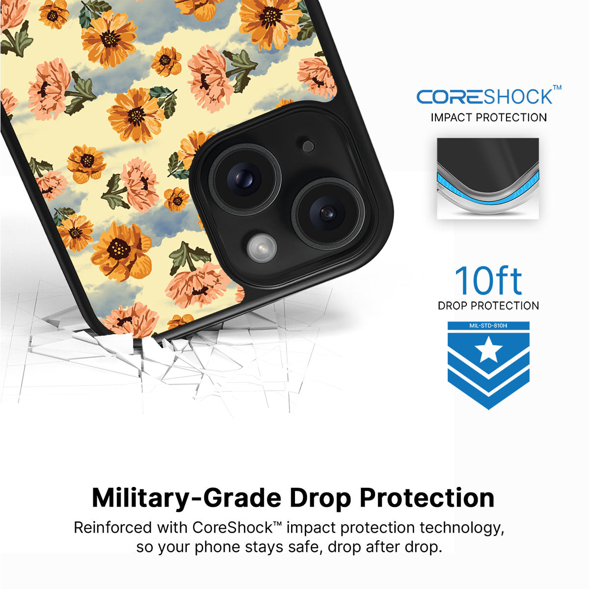 Retro Vibes - iPhone 14 Case #case type_core (magsafe), #case type_core (non magsafe)