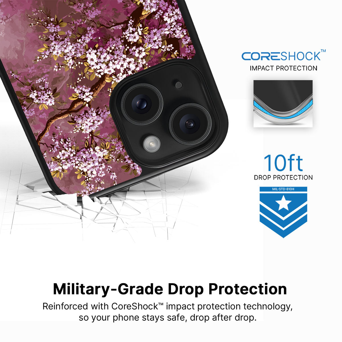 Rose Whisper - iPhone 14 Case #case type_core (magsafe), #case type_core (non magsafe)