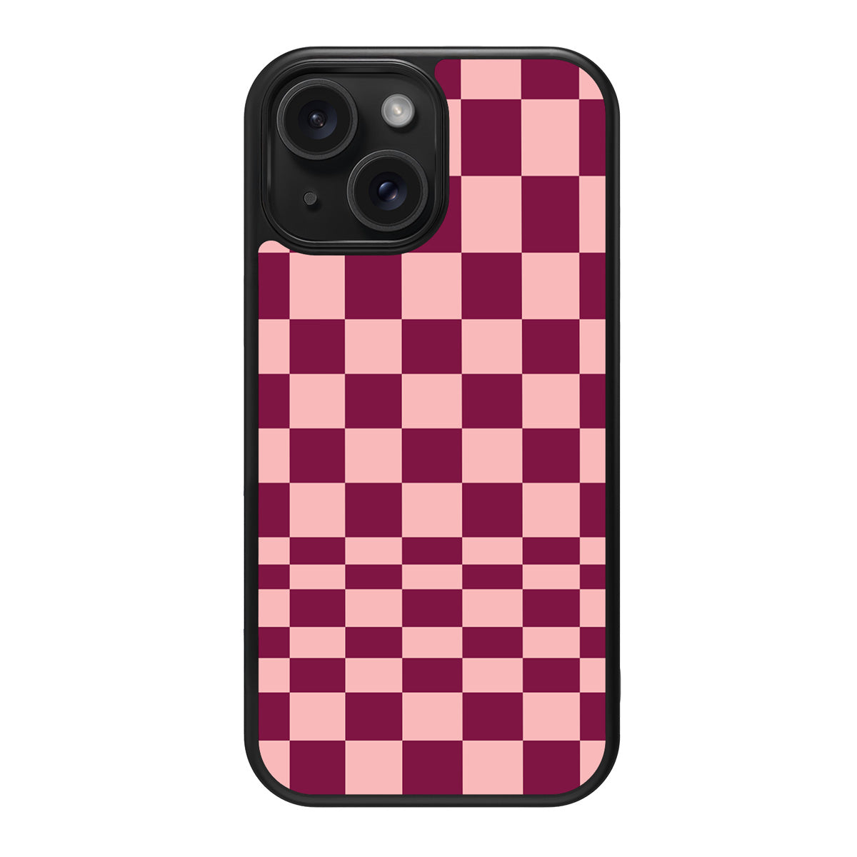 Rouge Board design back view – iPhone 14 case
