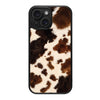Cowhide Designer iPhone 14 Case – Swiss Cow | MagSafe