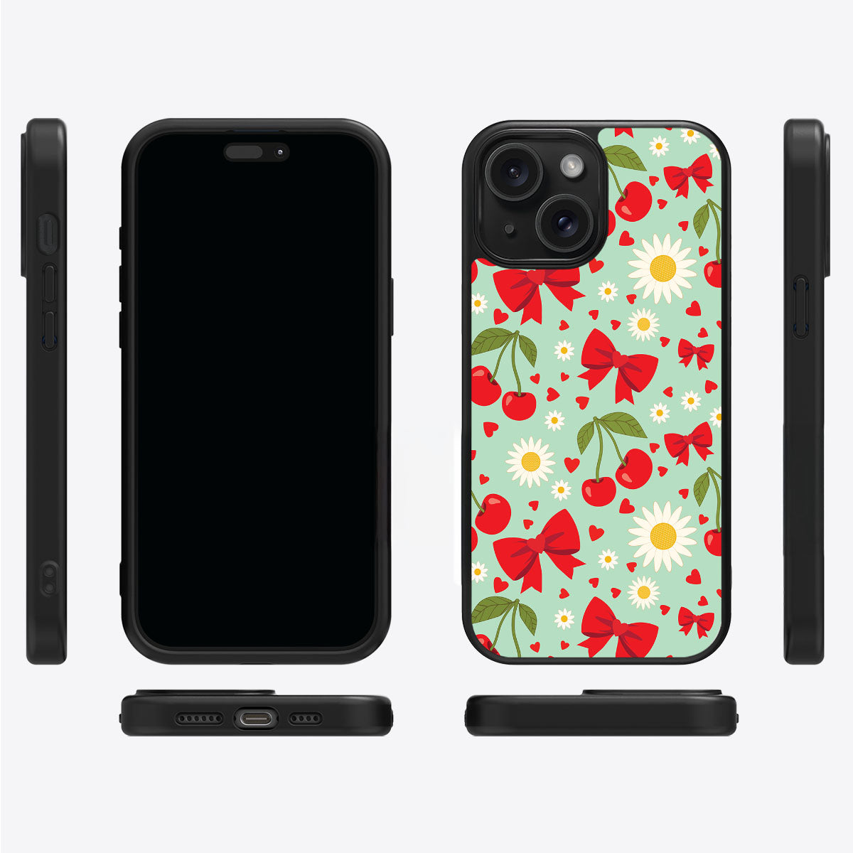 Blushing Bows - iPhone 14 Plus Case #case type_core (magsafe), #case type_core (non magsafe)