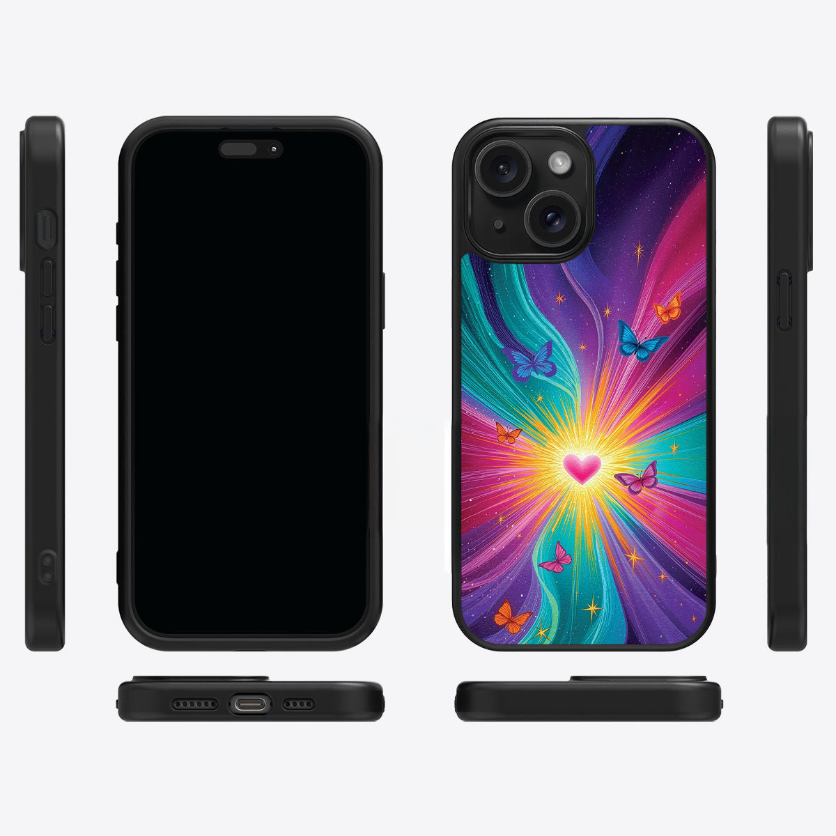 iPhone 14 Plus Case with MagSafe – Cosmic Aura