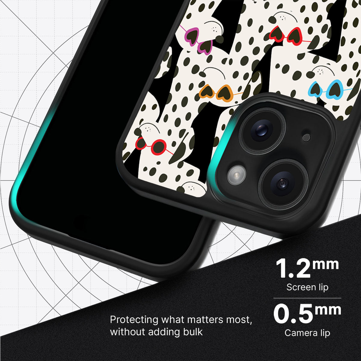 Dalmatian Dog - iPhone 14 Plus Case, #case type_core (magsafe), #case type_core (non magsafe)