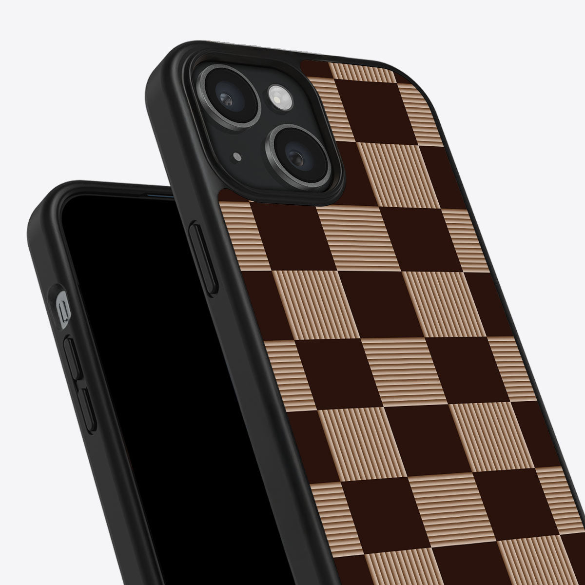 Latte Check - iPhone 14 Plus Case  #case type_core (non magsafe)