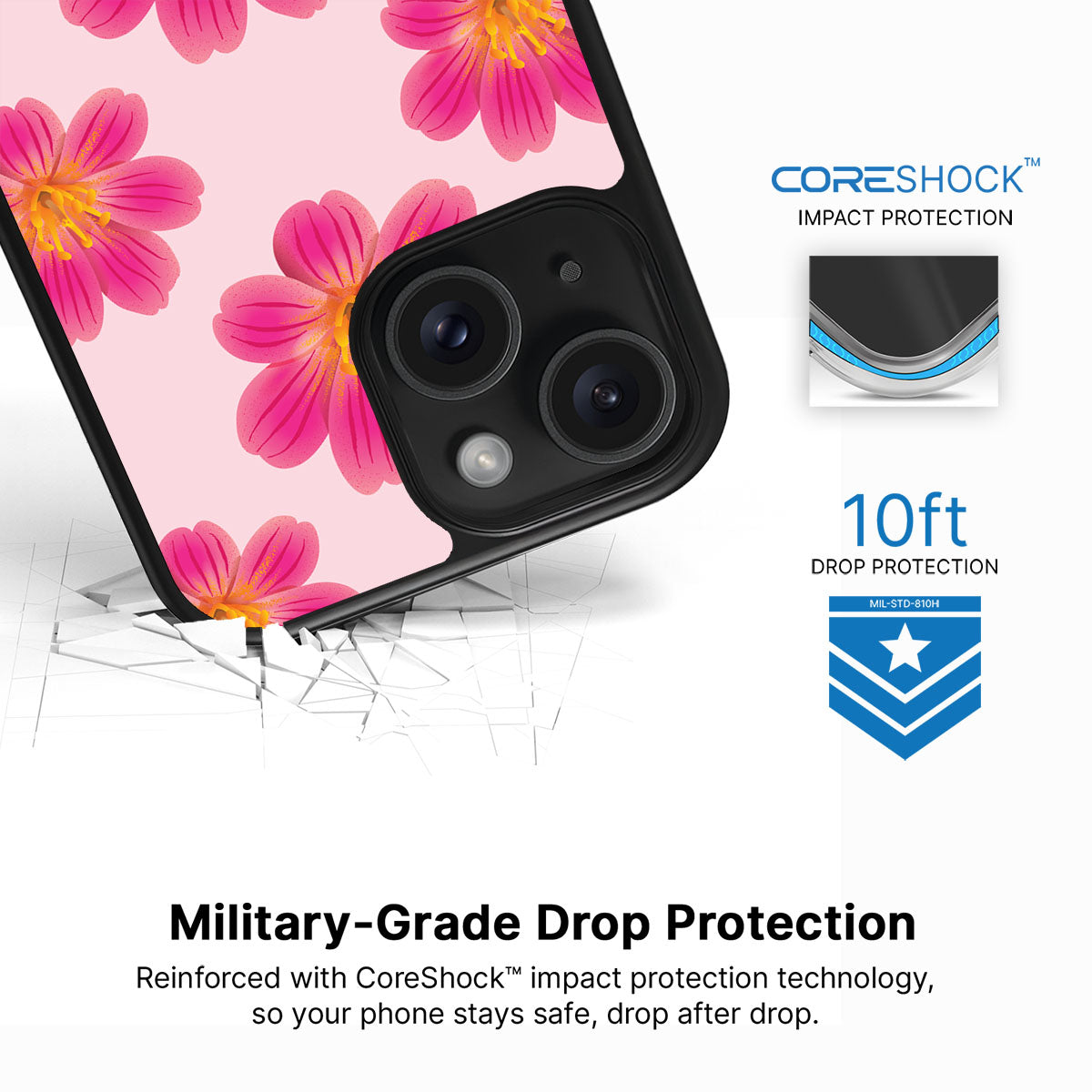 Lewisia Cotyledon - iPhone 14 Plus Case #case type_core (magsafe), #case type_core (non magsafe)