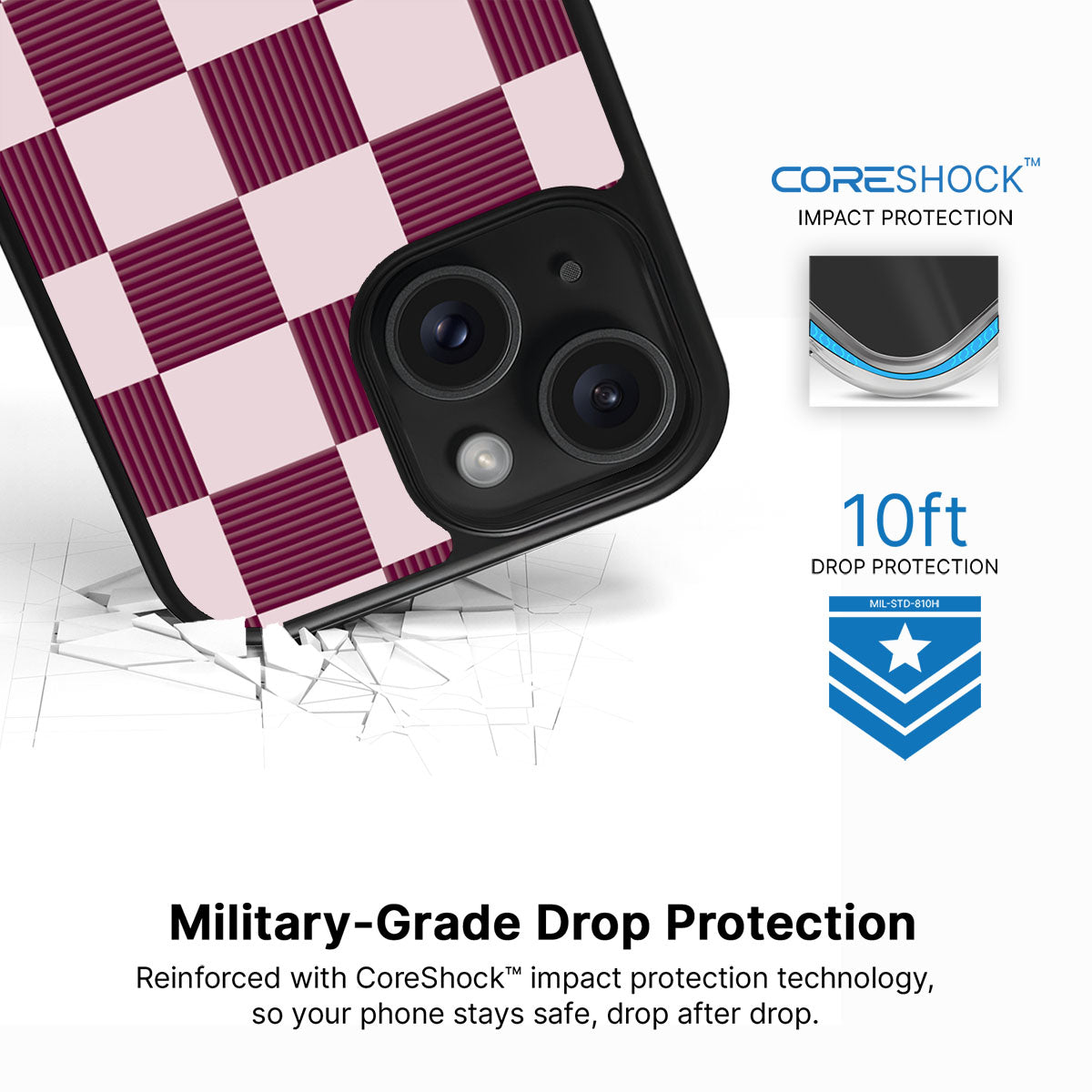 Majestic Mosaic - iPhone 14 Plus Case #case type_core (magsafe), #case type_core (non magsafe)