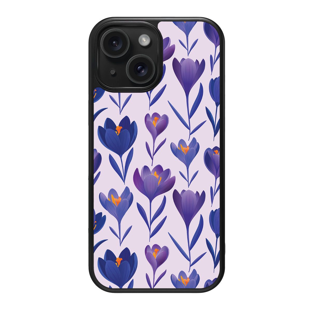 Midnight Crocus - iPhone 14 Plus Case #case type_core (magsafe), #case type_core (non magsafe)
