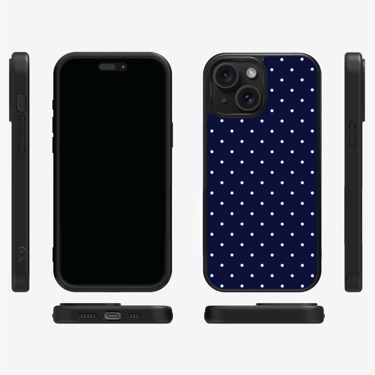Navy Whisper - iPhone 14 Plus Case #case type_core (magsafe), #case type_core (non magsafe)