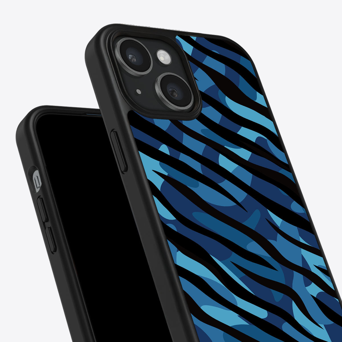 Ocean Camo - iPhone 14 Plus Case, #case type_core (non magsafe)