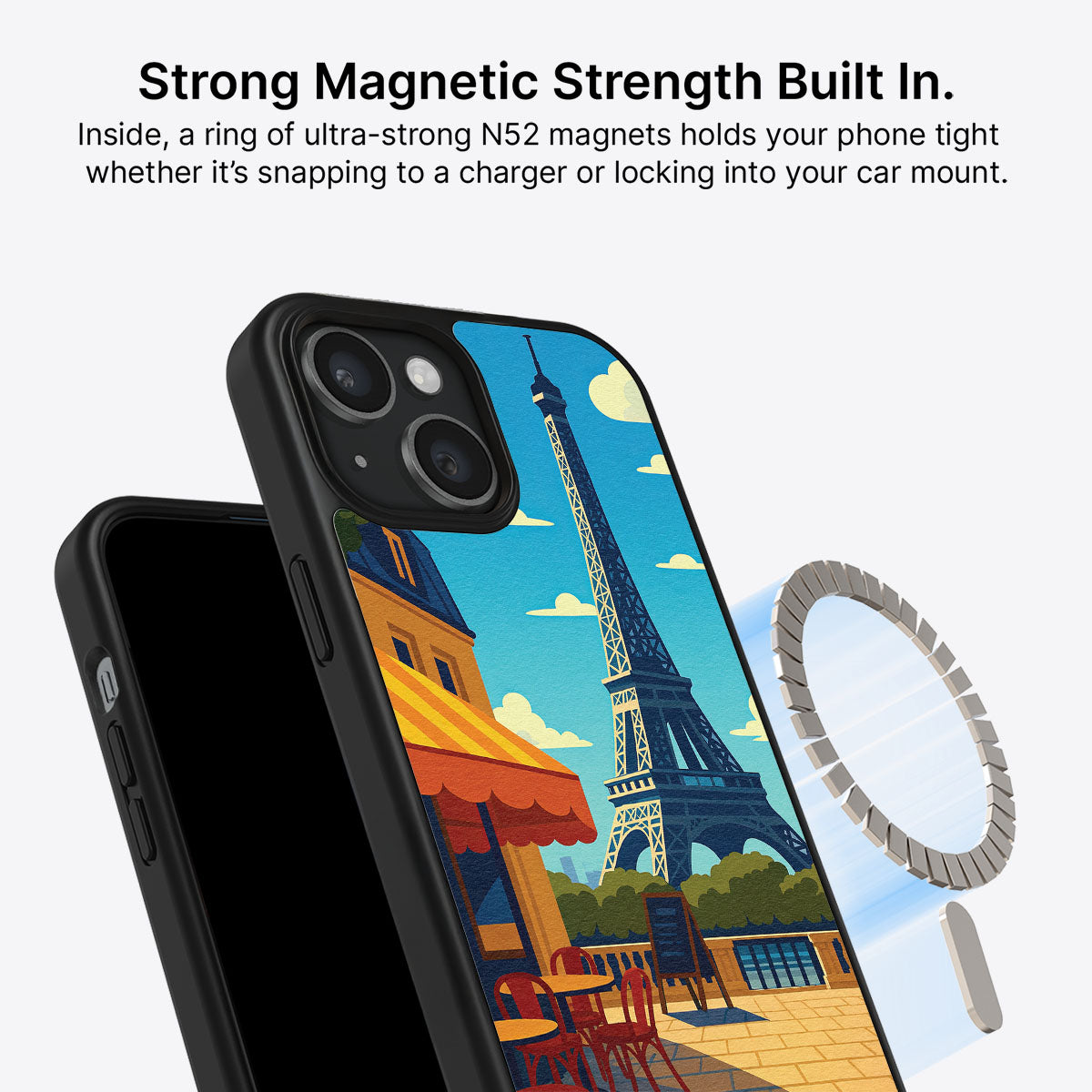 Paris - iPhone 14 Plus Case #case type_core (magsafe)