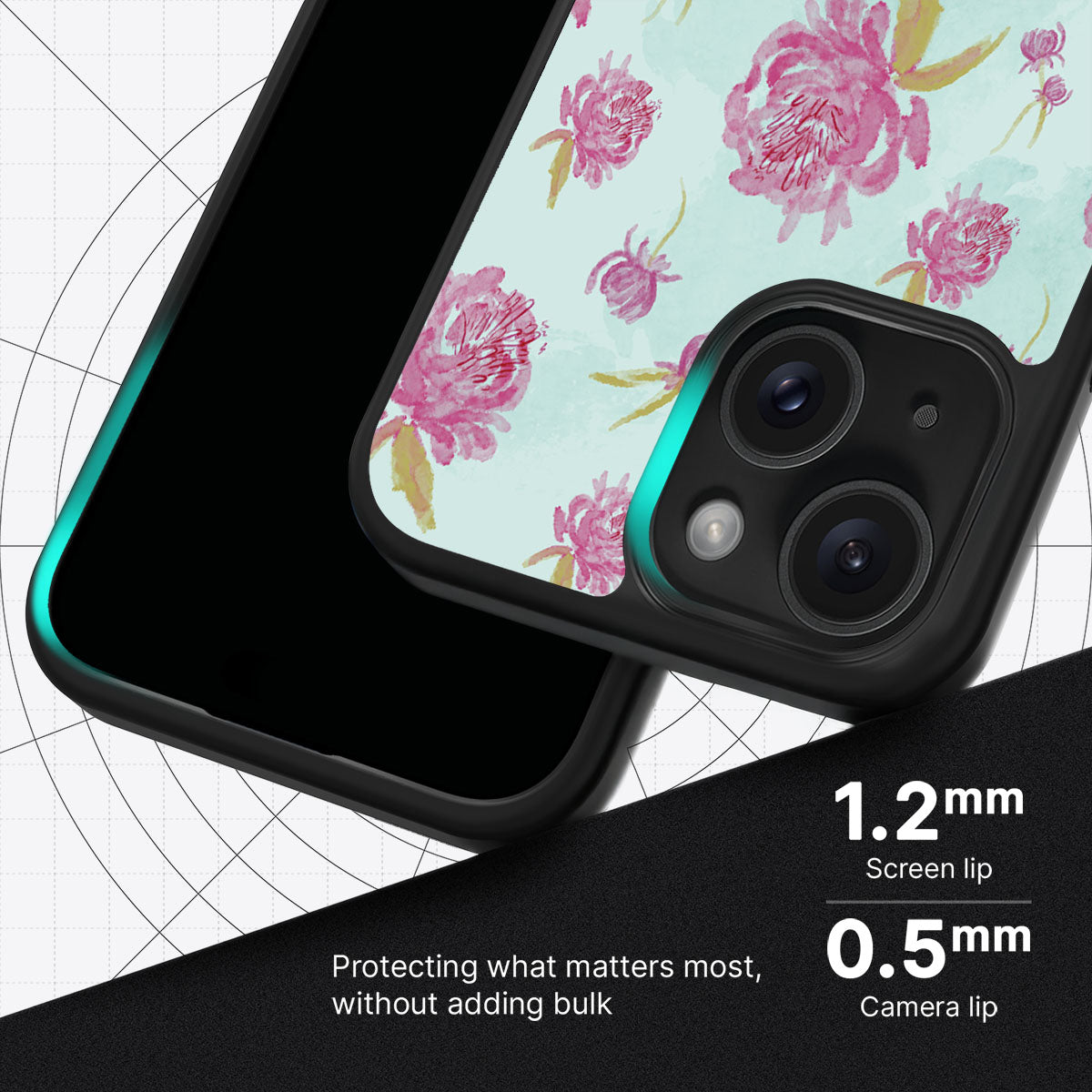 Rose Impressions - iPhone 14 Plus Case #case type_core (magsafe), #case type_core (non magsafe)