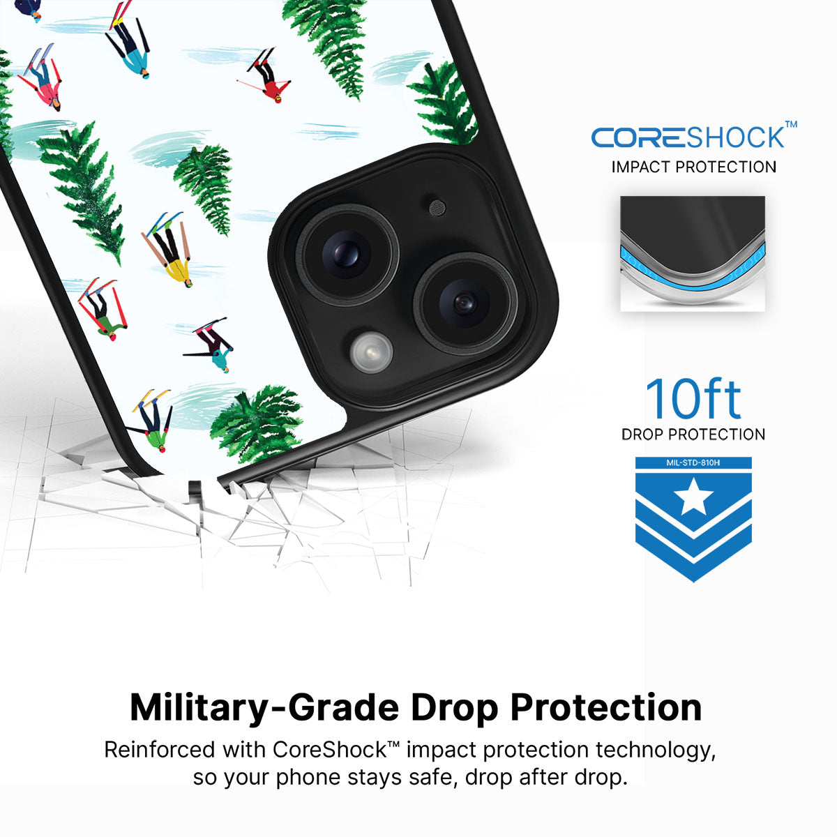 Ski Club - iPhone 14 Plus Case #case type_core (magsafe), #case type_core (non magsafe)