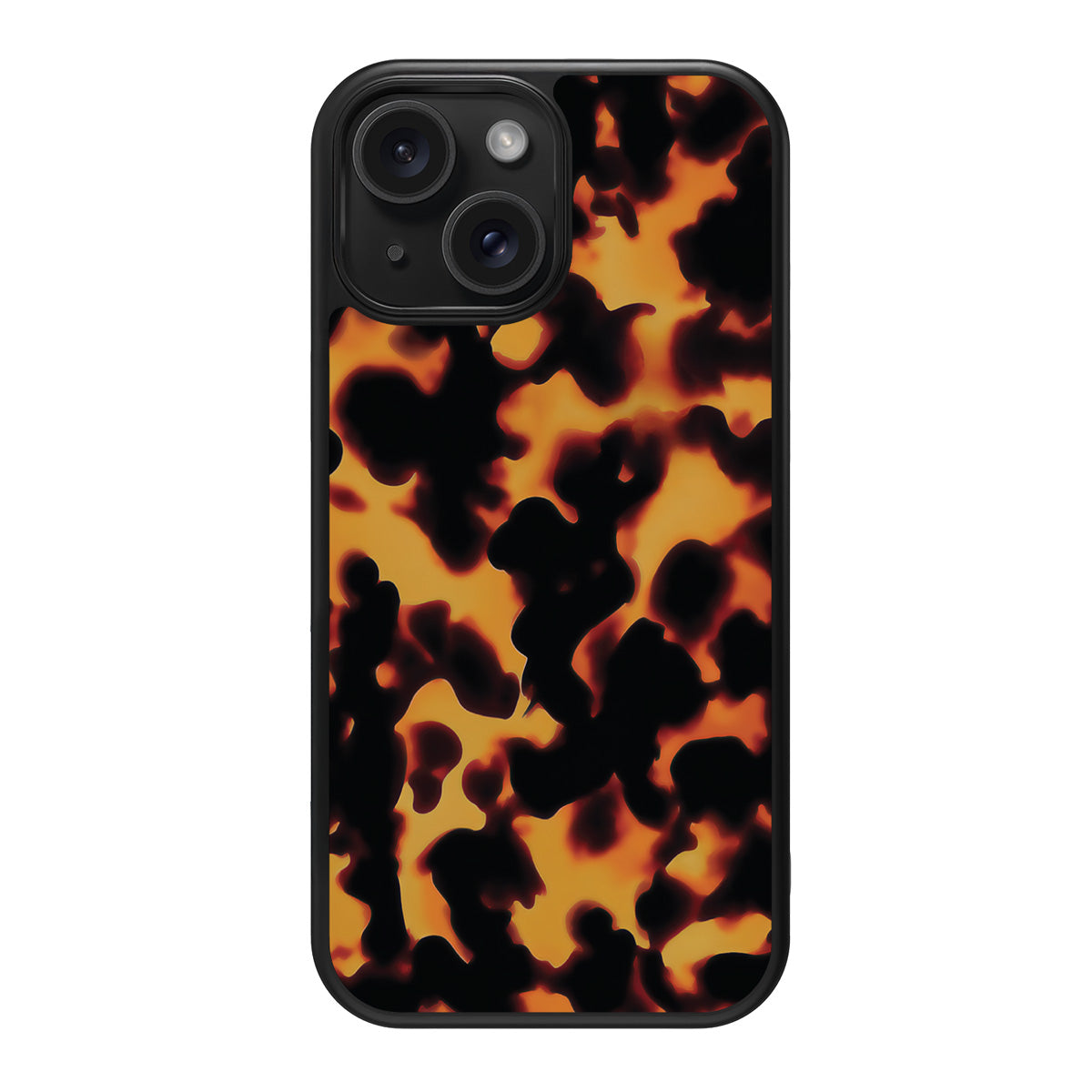 Animal Print Designer iPhone 14 Plus Case – Tortoise Shell | MagSafe