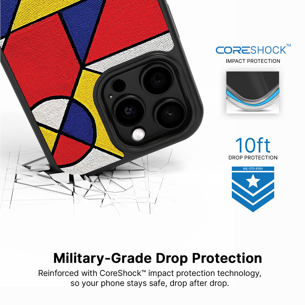 Bauhaus Proper - iPhone 14 Pro Case #case type_core (magsafe), #case type_core (non magsafe)