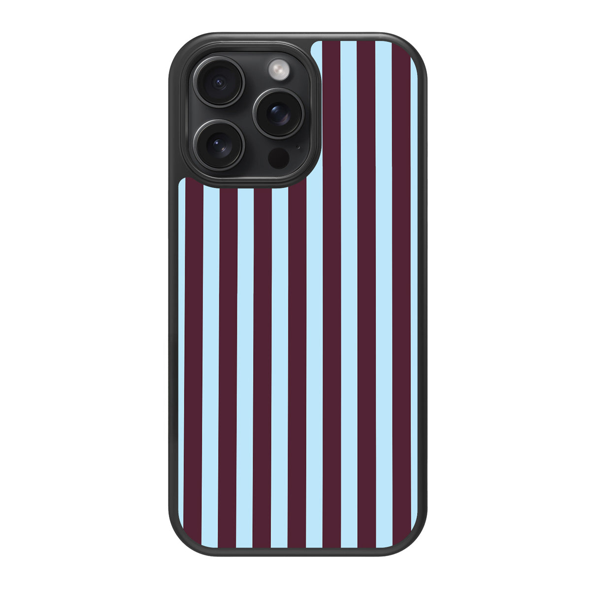 Cabernet Column design back view – iPhone 14 Pro case