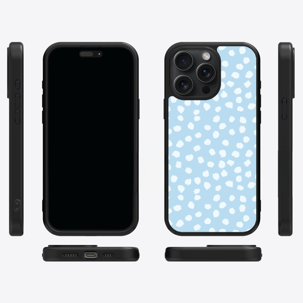 Cloud Dots - iPhone 14 Pro Case #case type_core (magsafe), #case type_core (non magsafe)