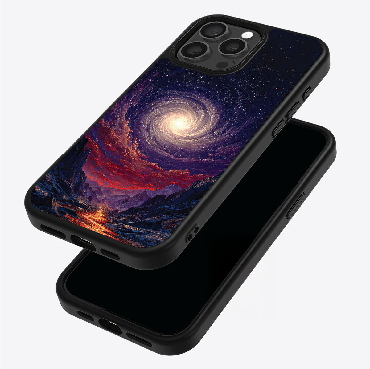 Cosmic Vortex - iPhone 14 Pro Case #case type_core (magsafe), #case type_core (non magsafe)