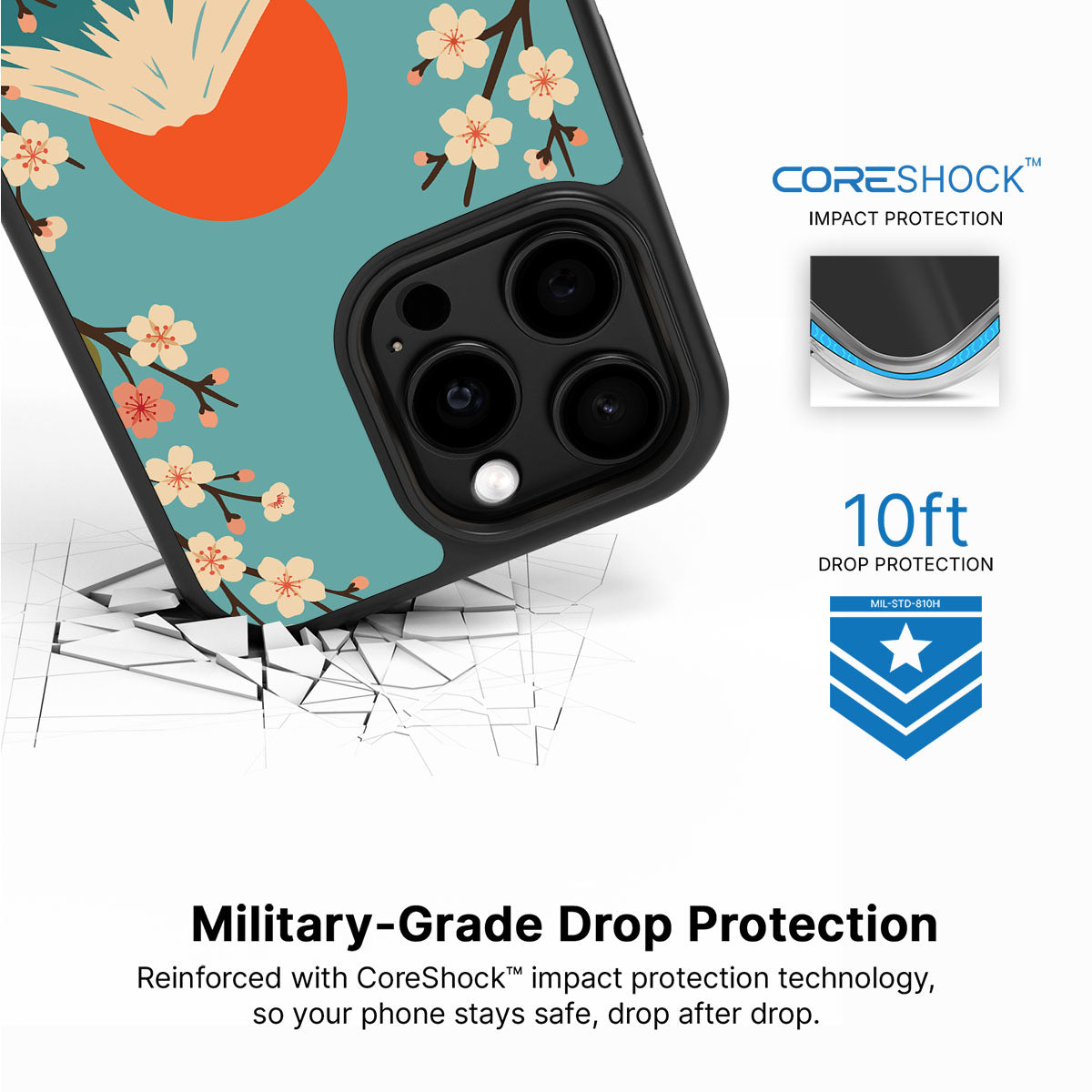 Fuji Cats - iPhone 14 Pro Case #case type_core (magsafe), #case type_core (non magsafe)