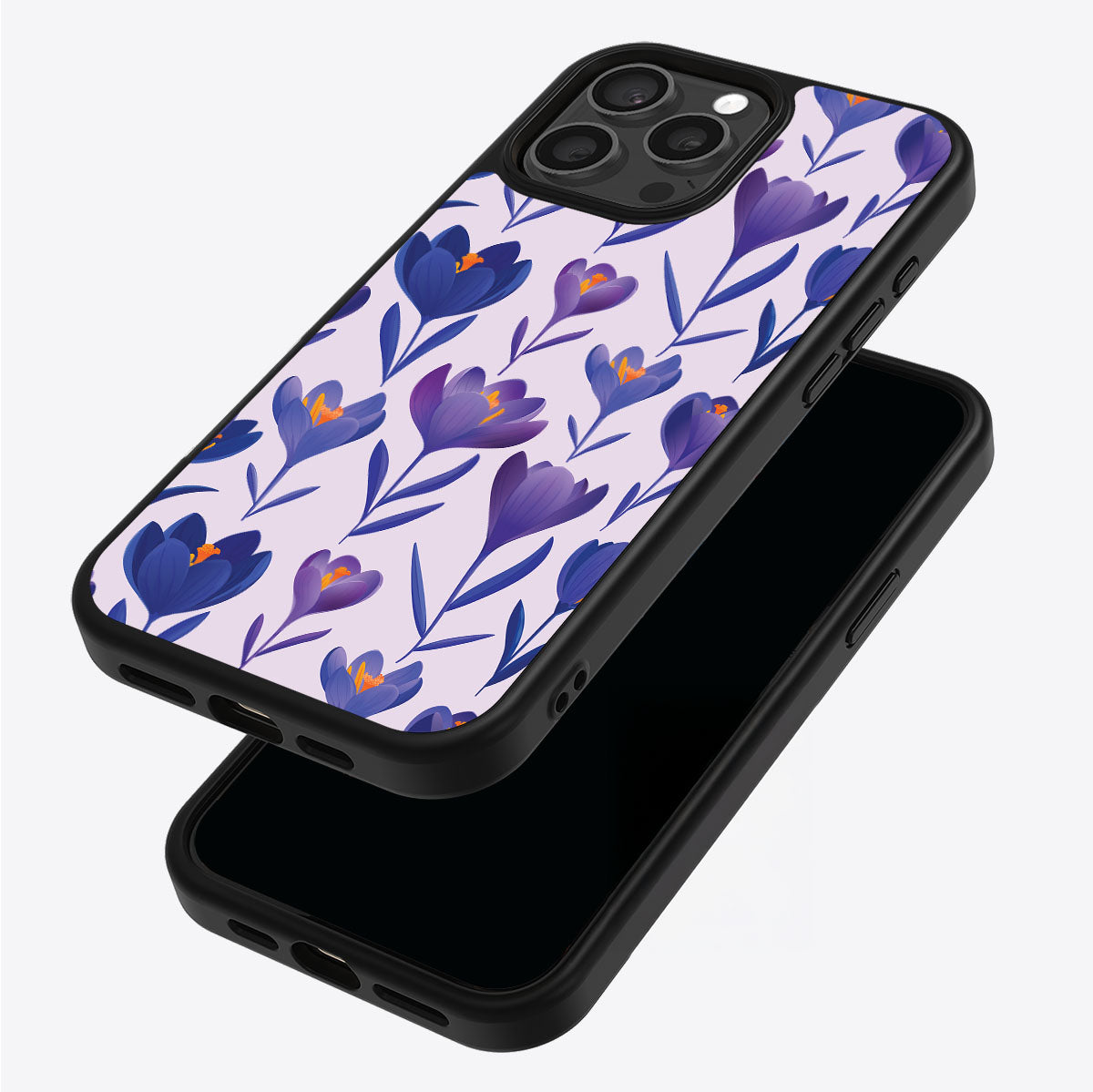 Midnight Crocus - iPhone 14 Pro Case #case type_core (magsafe), #case type_core (non magsafe)