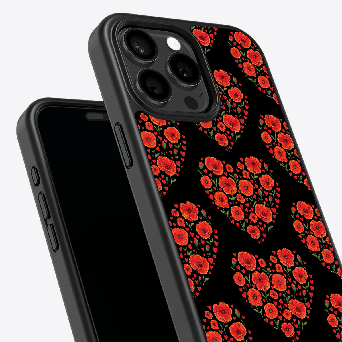Poppy Heart - iPhone 14 Pro Case #case type_core (non magsafe)