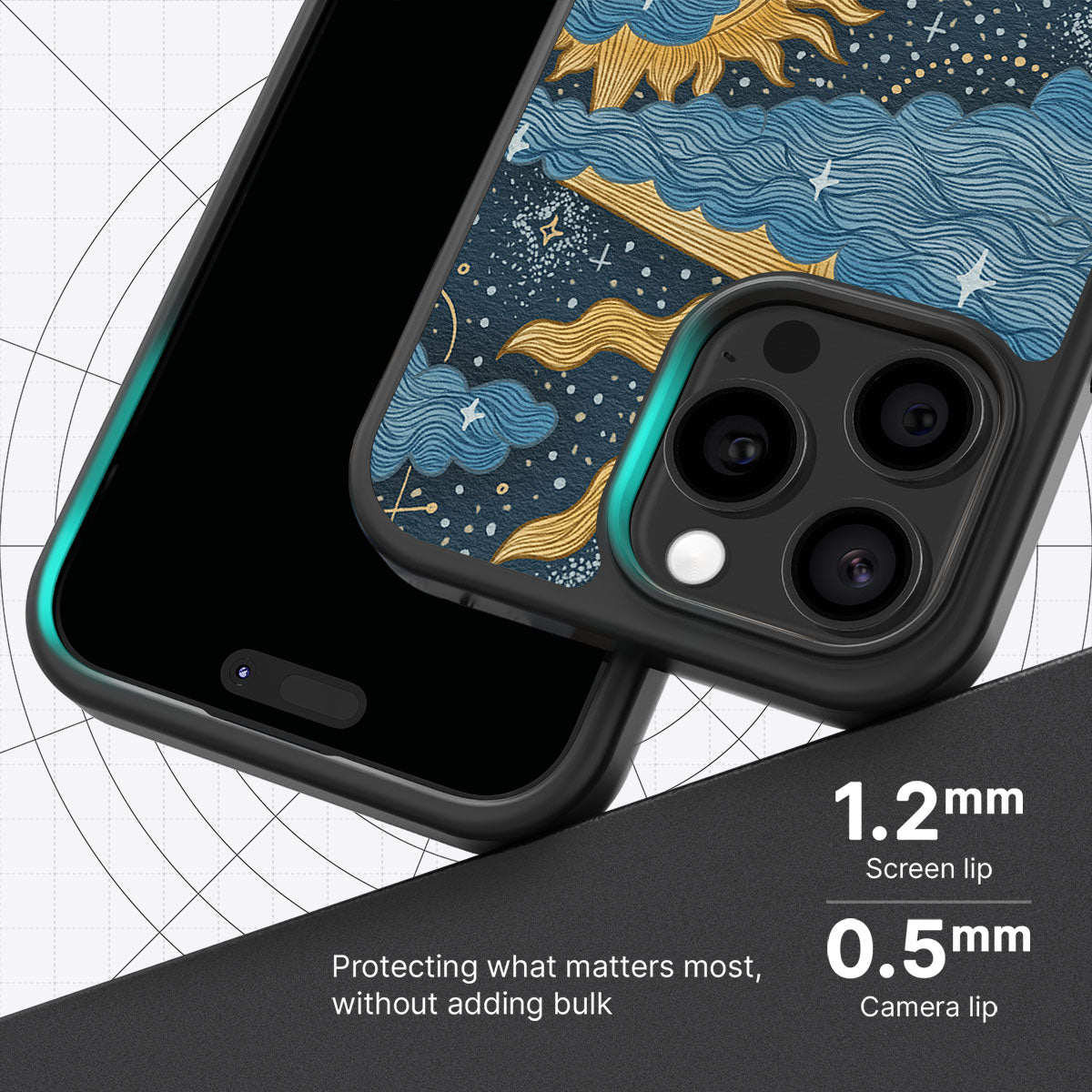 Solar Play slim iPhone 14 Pro phone case