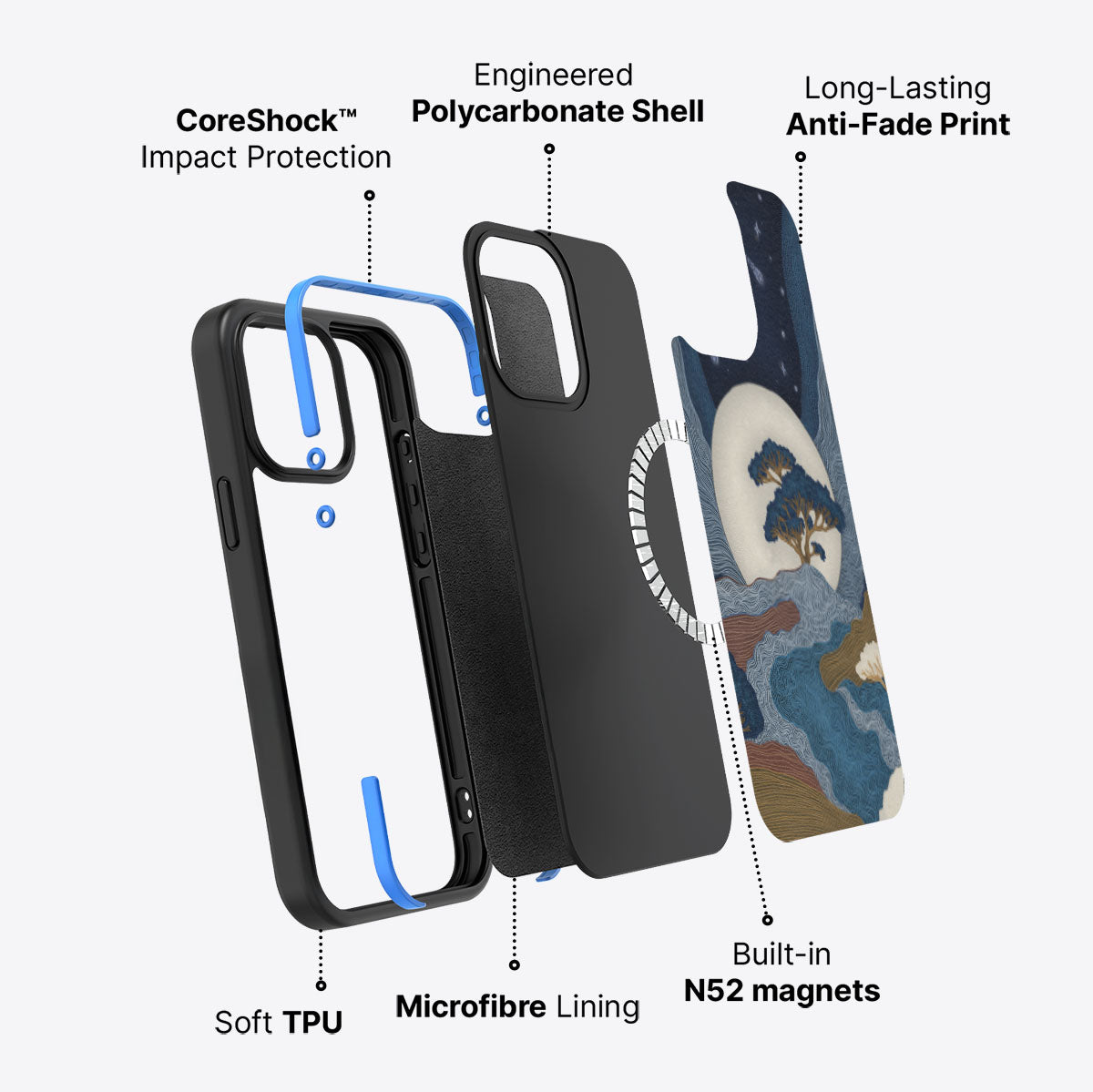 iPhone 14 Pro Max case construction – Aura Farming phone case