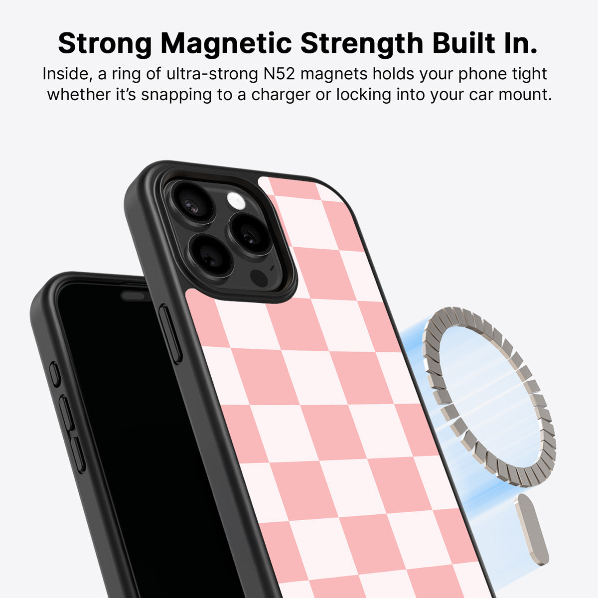 iPhone 14 Pro Max MagSafe case – Ballet Tile design