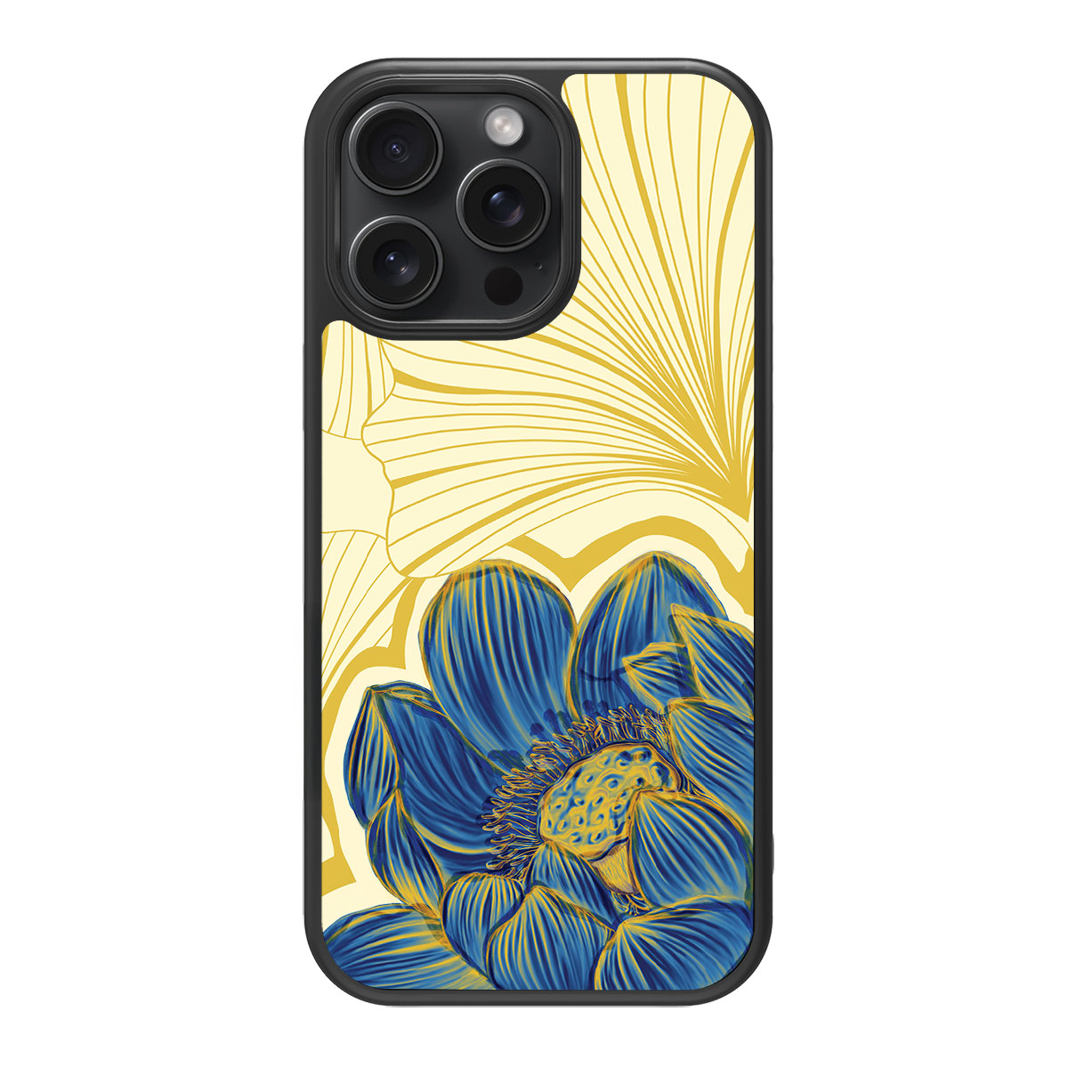 Blue Lotus - iPhone 14 Pro Max Case #case type_core (magsafe), #case type_core (non magsafe)