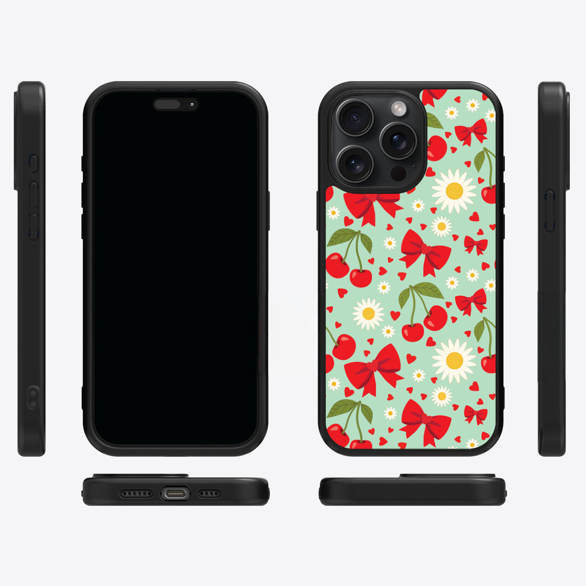 Blushing Bows - iPhone 14 Pro Max Case #case type_core (magsafe), #case type_core (non magsafe)