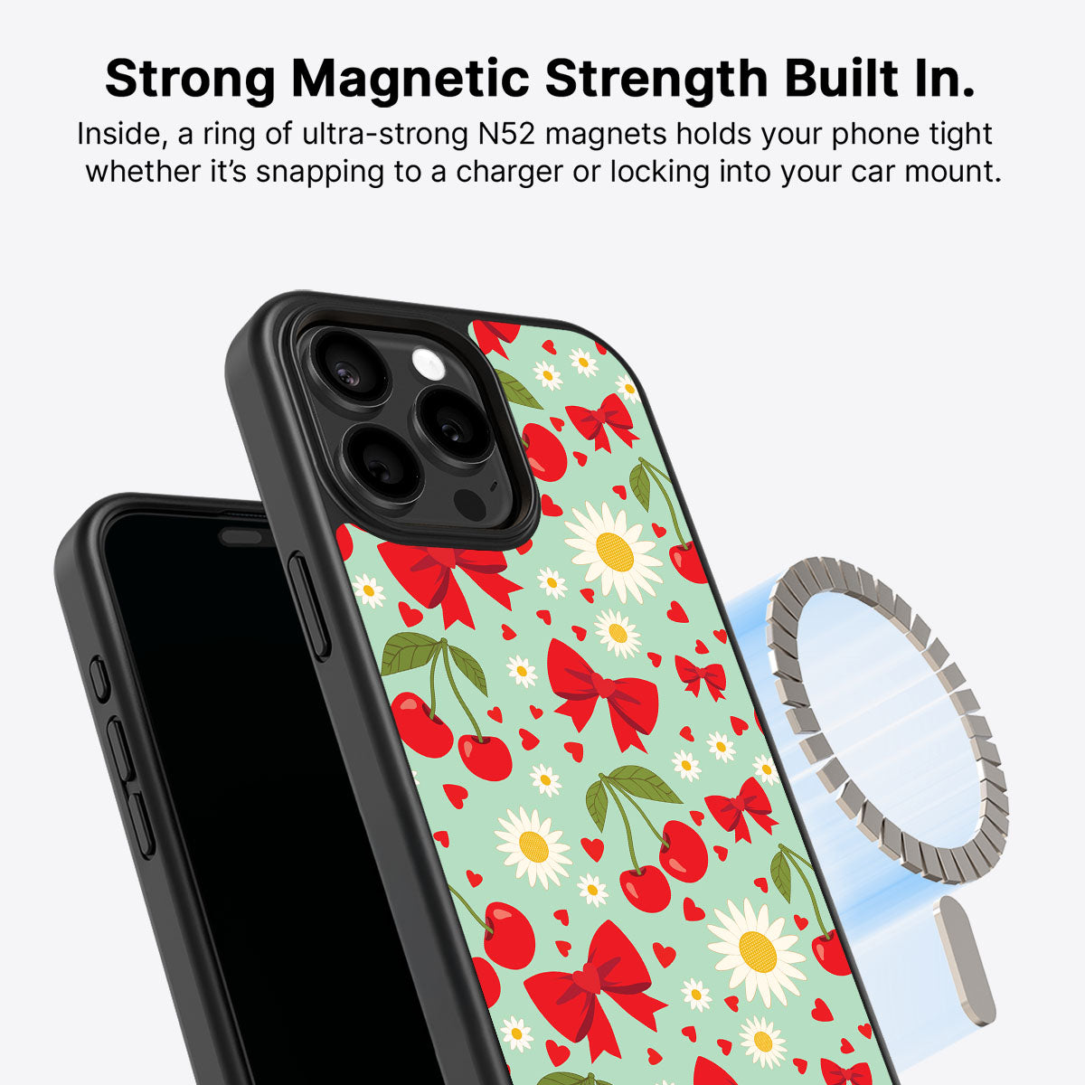 Blushing Bows - iPhone 14 Pro Max Case #case type_core (magsafe)