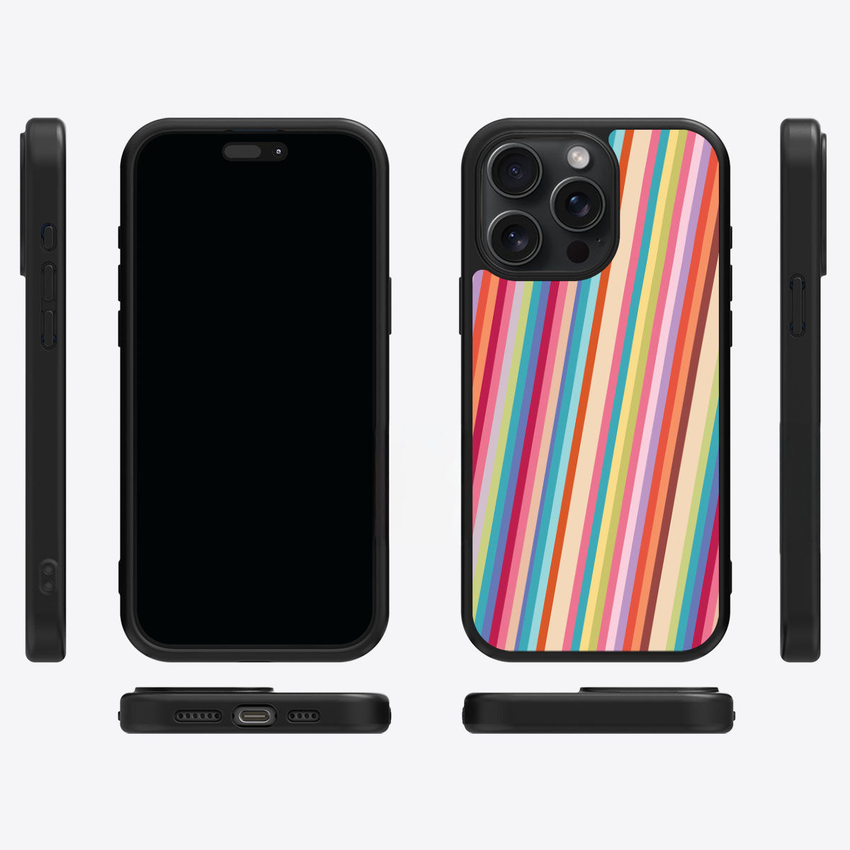 Candy Stripe - iPhone 14 Pro Max Case #case type_core (magsafe), #case type_core (non magsafe)