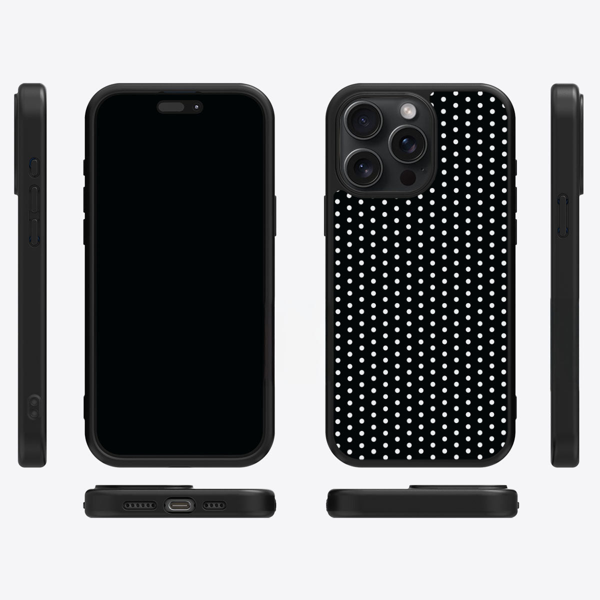 Noir Mesh - iPhone 14 Pro Max Case #case type_core (magsafe), #case type_core (non magsafe)