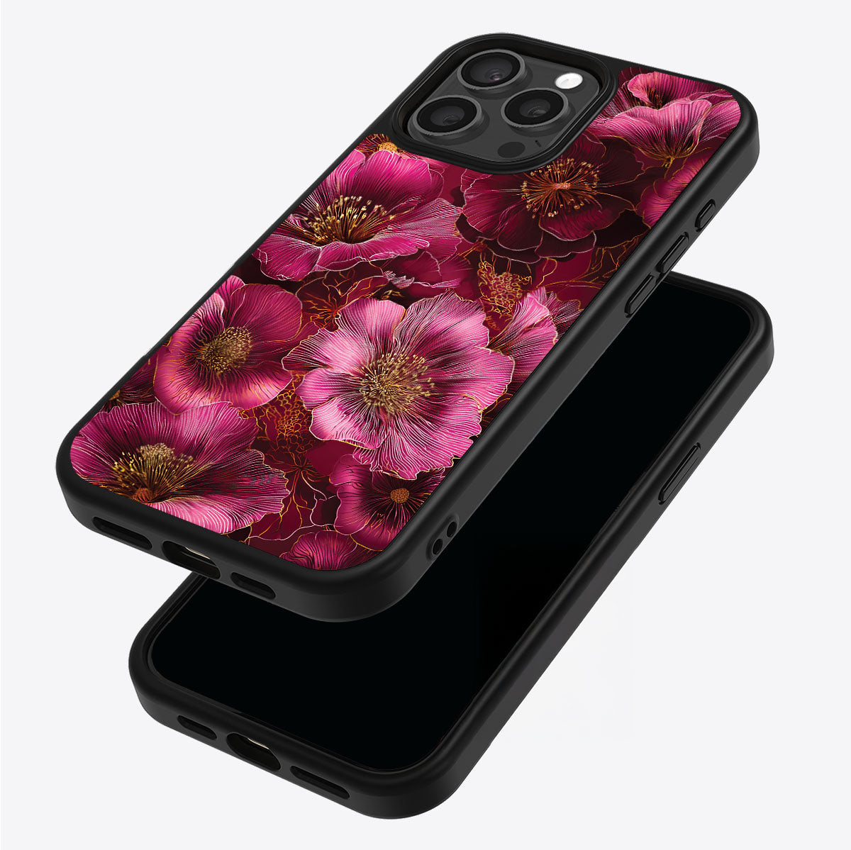 Ruby Flora - iPhone 14 Pro Max Case #case type_core (magsafe), #case type_core (non magsafe)