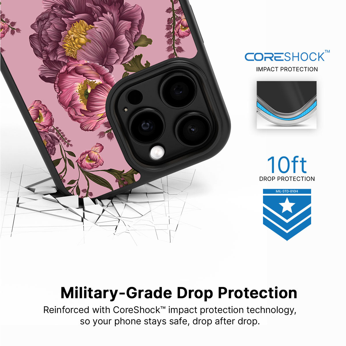 Vintage Blossoms - iPhone 14 Pro Max Case #case type_core (magsafe), #case type_core (non magsafe)