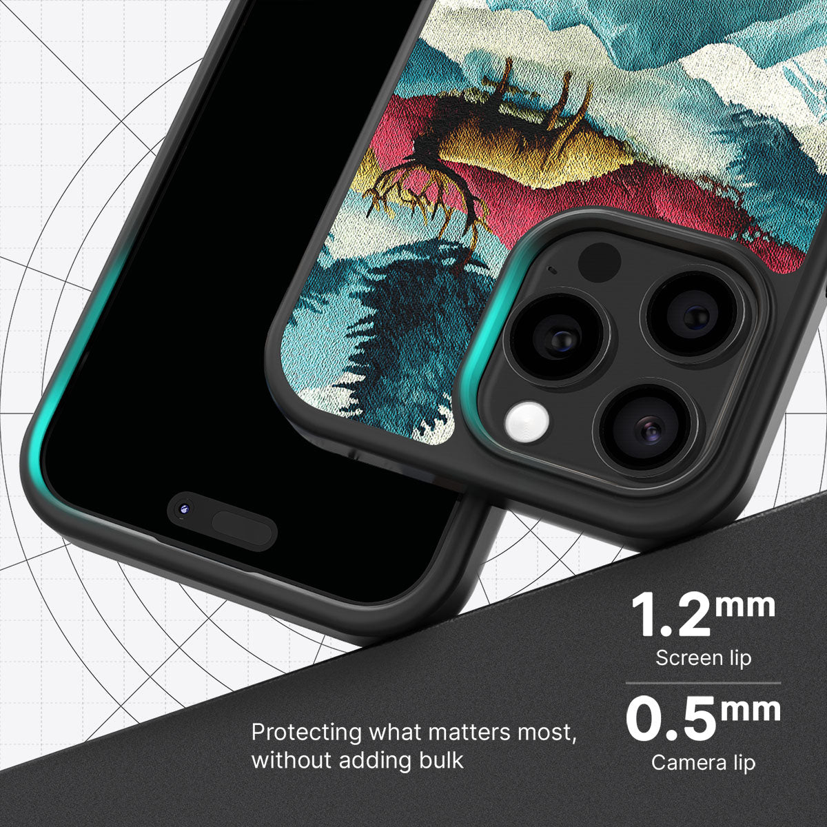 Winter Impressions - iPhone 14 Pro Max Case #case type_core (magsafe), #case type_core (non magsafe)