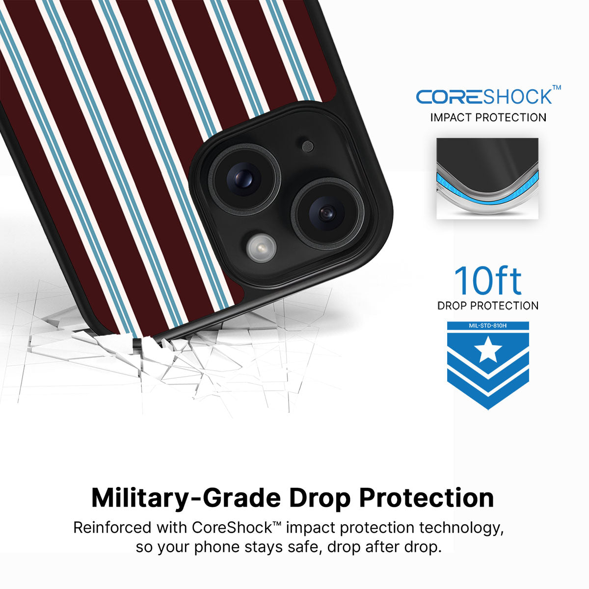 Blue Ravines - iPhone 15 Case #case type_core (magsafe), #case type_core (non magsafe)