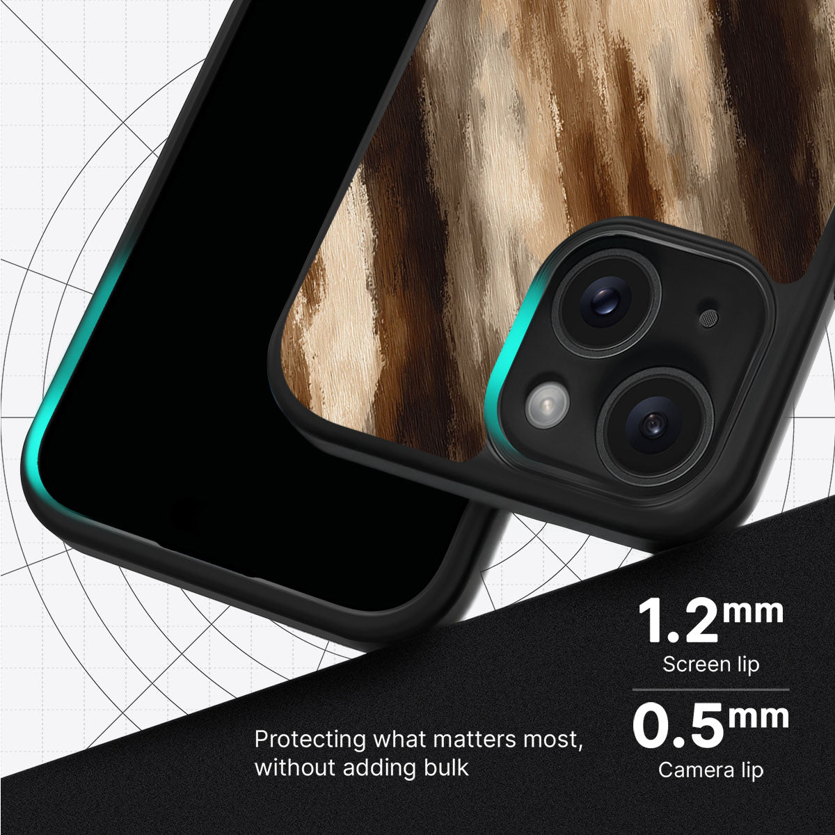 Bronze Terra - iPhone 15 Case  #case type_core (magsafe), #case type_core (non magsafe)