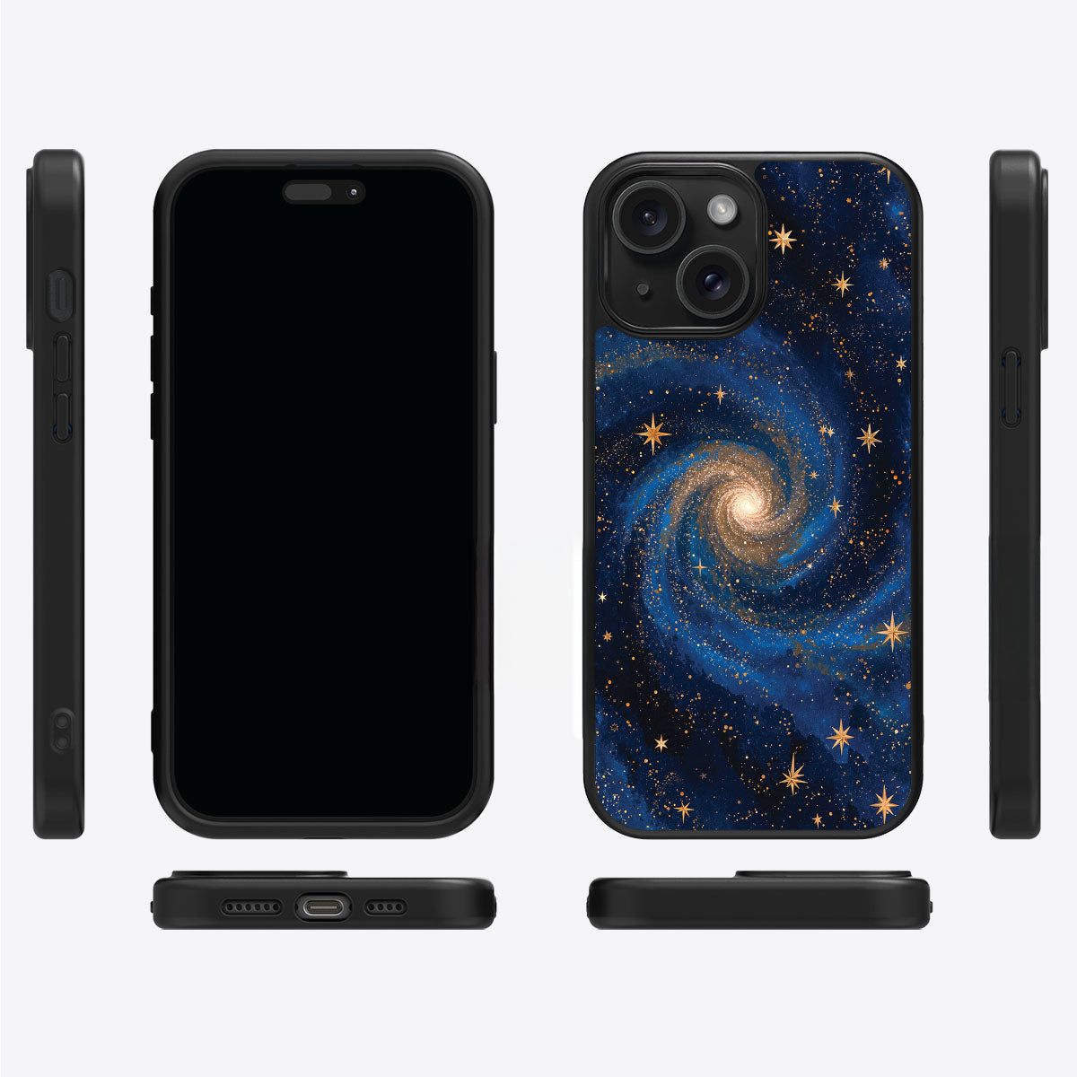 iPhone 15 Case with MagSafe – Cosmic Tide
