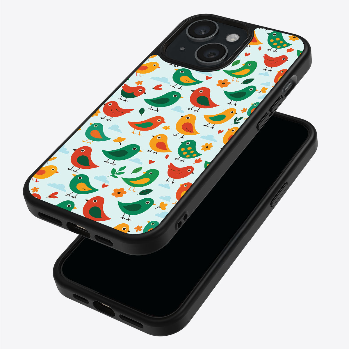 Feathered Friends - iPhone 15 Case #case type_core (magsafe), #case type_core (non magsafe)
