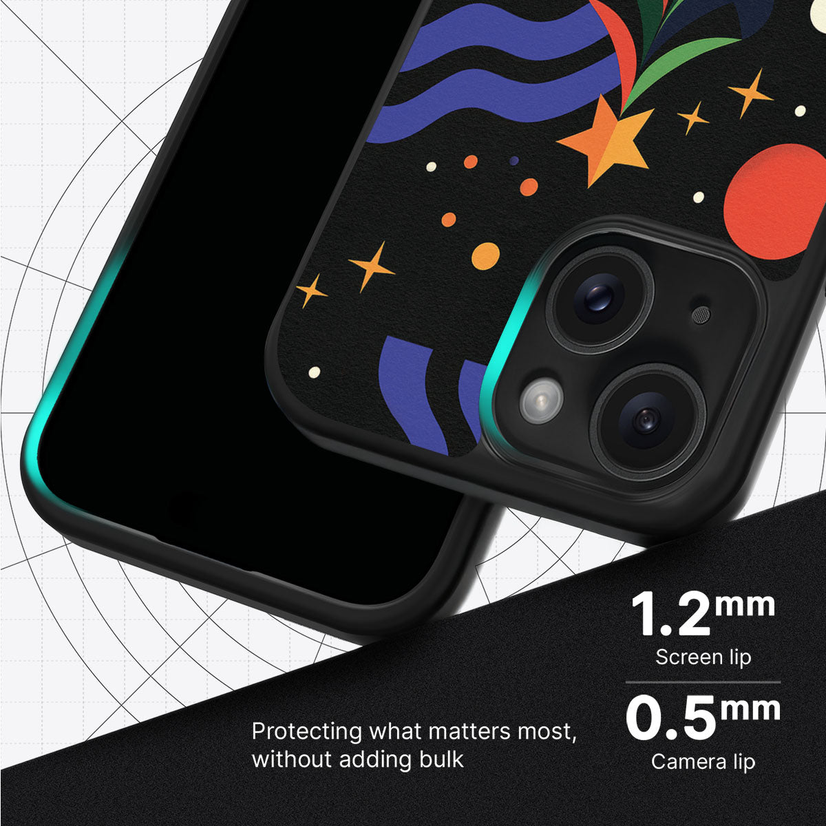 Jazz Jingles - iPhone 15 Case #case type_core (magsafe), #case type_core (non magsafe)