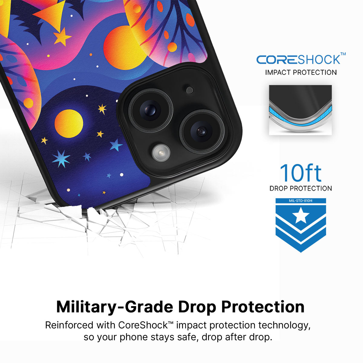 Luminous Joy - iPhone 15 Case #case type_core (magsafe), #case type_core (non magsafe)