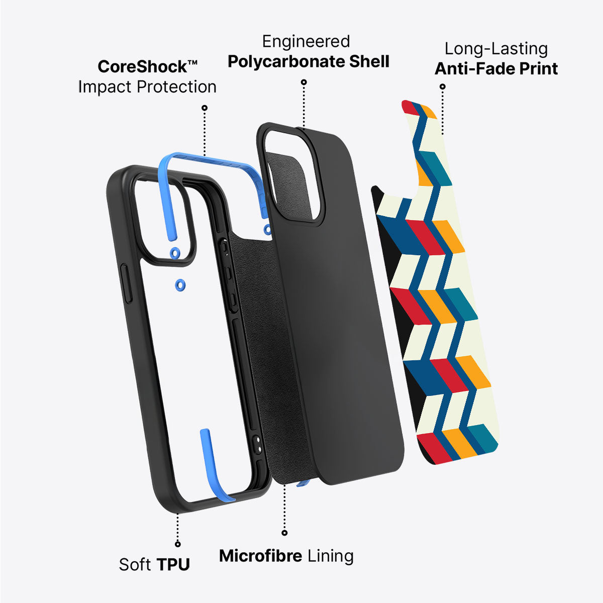 Morrocan Walk - iPhone 15 Case #case type_core (non magsafe)