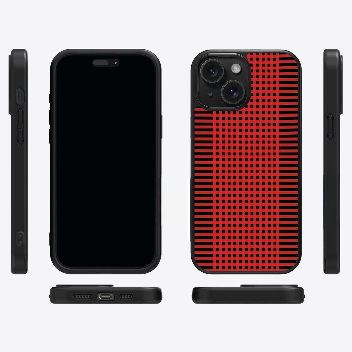 Red Basket - iPhone 15 Case